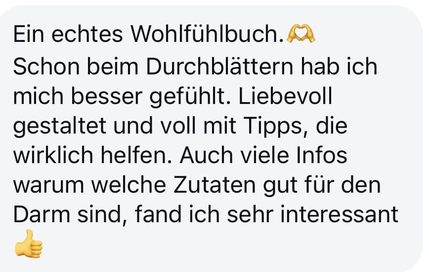 Ein echtes Wohlfühlbuch