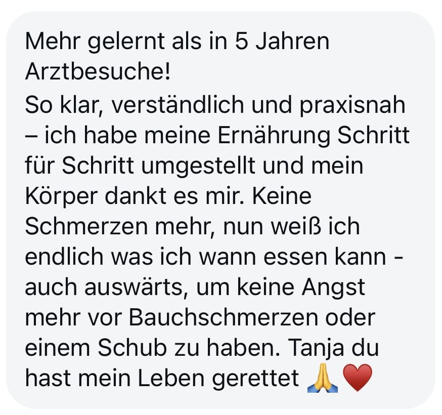 Mehr gelernt als in 5 Jahren Arztbesuche